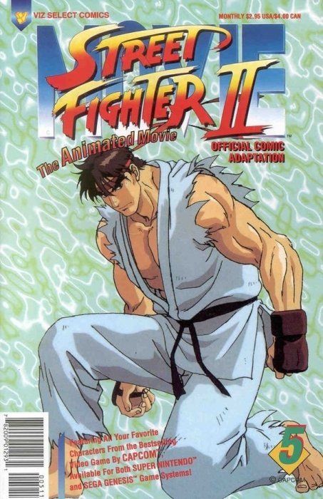 Street Fighter II: The Animated Movie #5 Comic