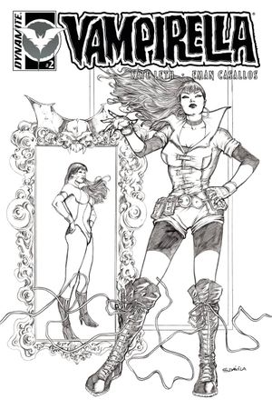Vampirella #2 (Cover C 10 Copy Davila B&w Inc)