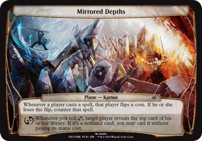 Mirrored Depths (Planechase Anthology) Trading Card