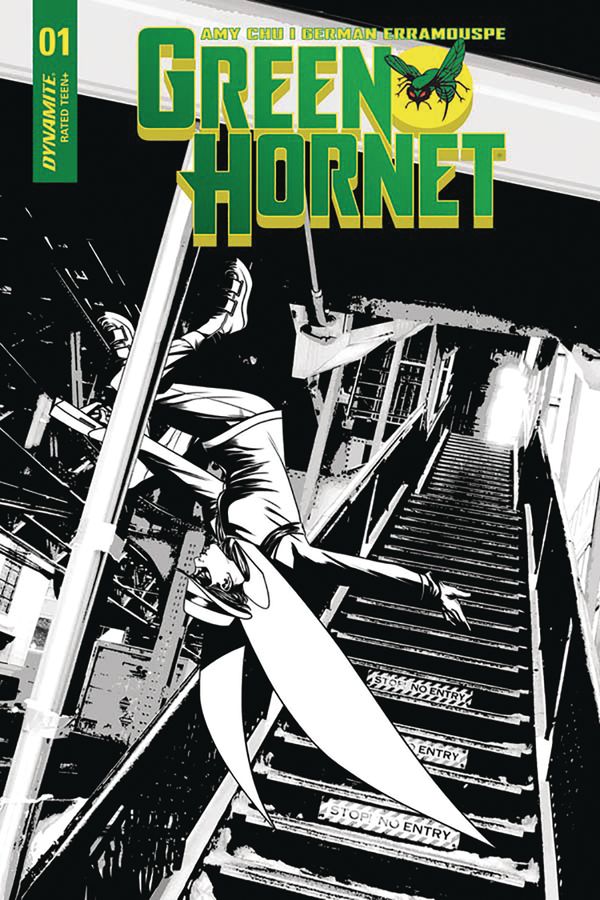 Green Hornet #2 (Cover C 10 Copy Mckone B&w Inc)