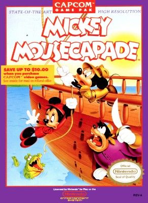 Mickey Mousecapade Video Game