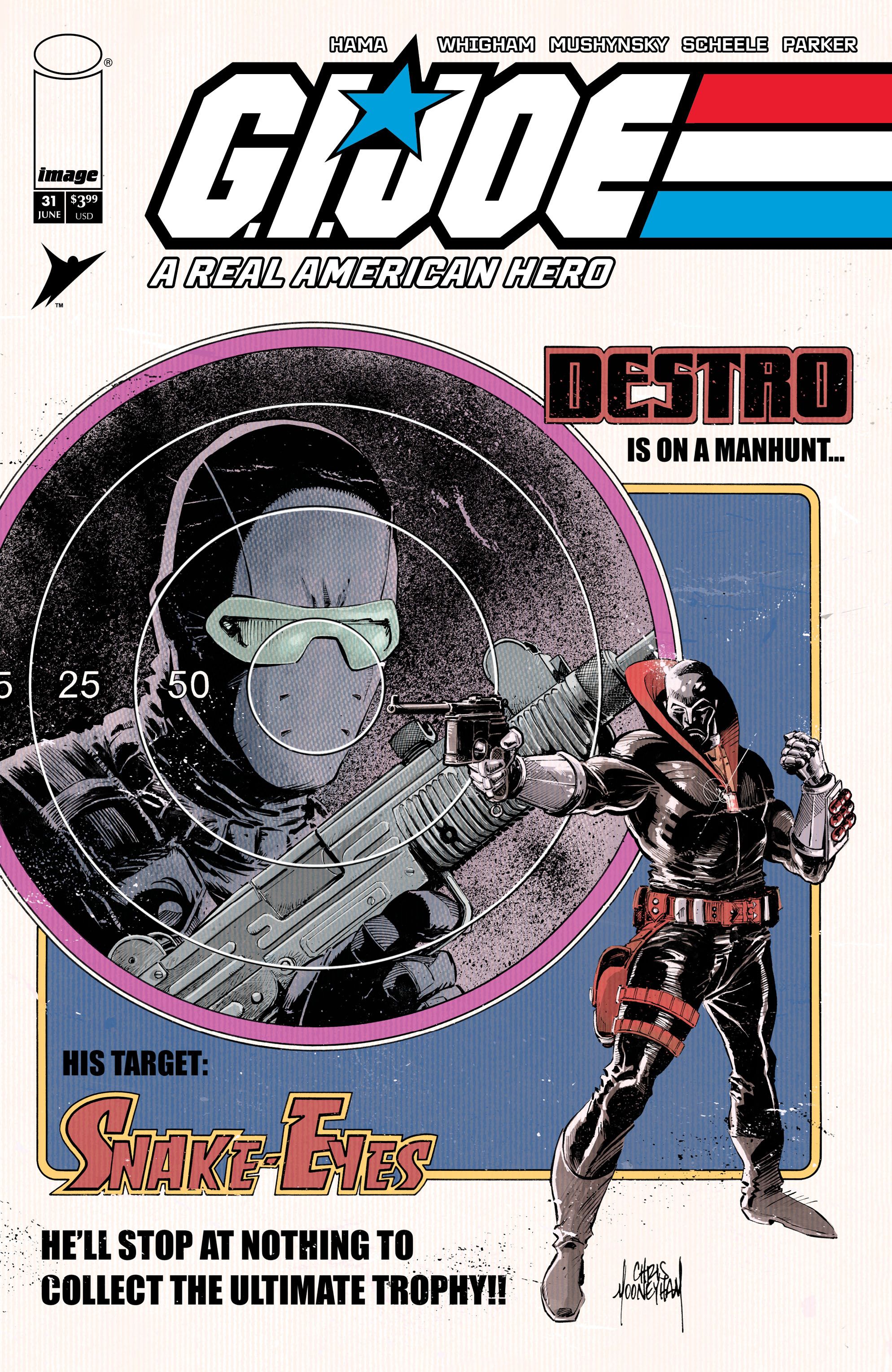 G.I. Joe, A Real American Hero #31 (Hama Files Edition Cvr B Chris Mooneyham Variant) Comic