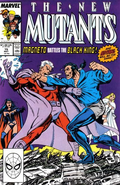 New Mutants #75 Comic