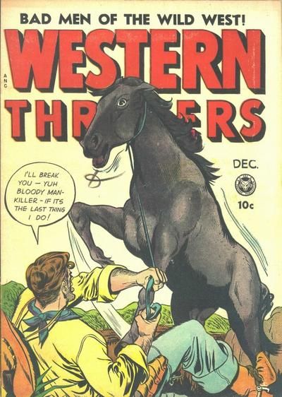 Western Thrillers #3 Comic