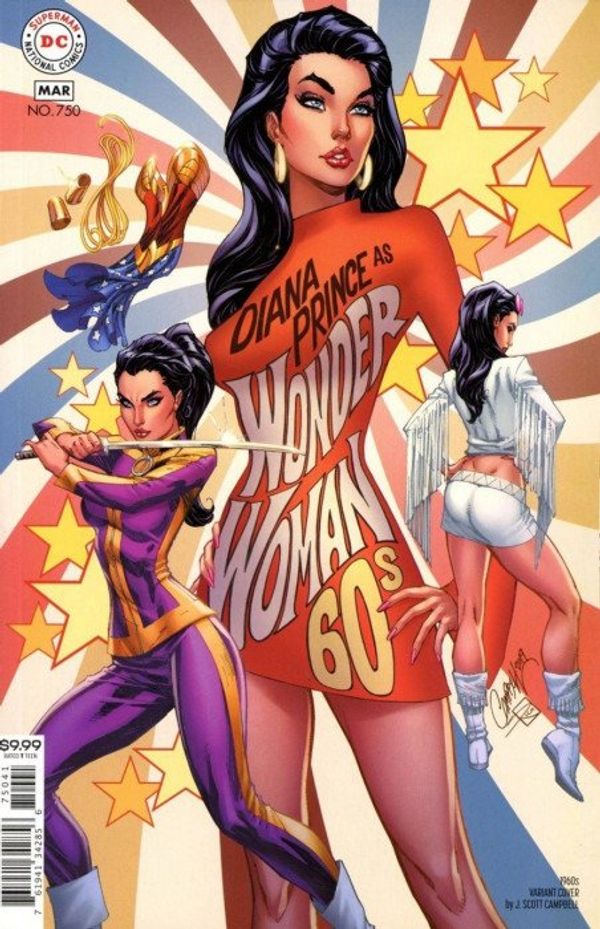 Wonder Woman #750 (1960s Variant Cover)