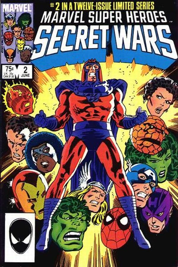 Marvel Super-Heroes Secret Wars #2 (2nd Printing)