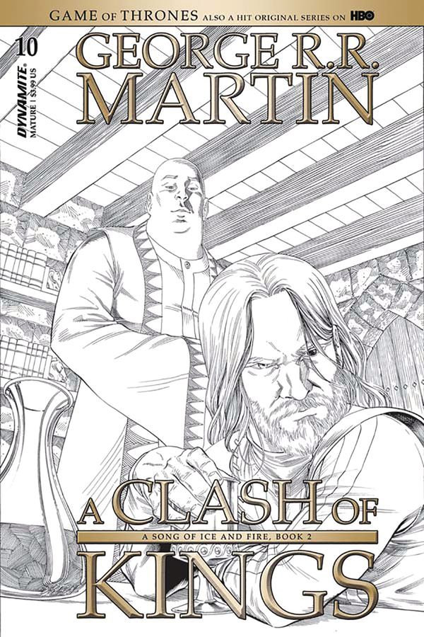 Game of Thrones: A Clash of Kings #10 (Cover C 10 Copy Miller B&w Inc)