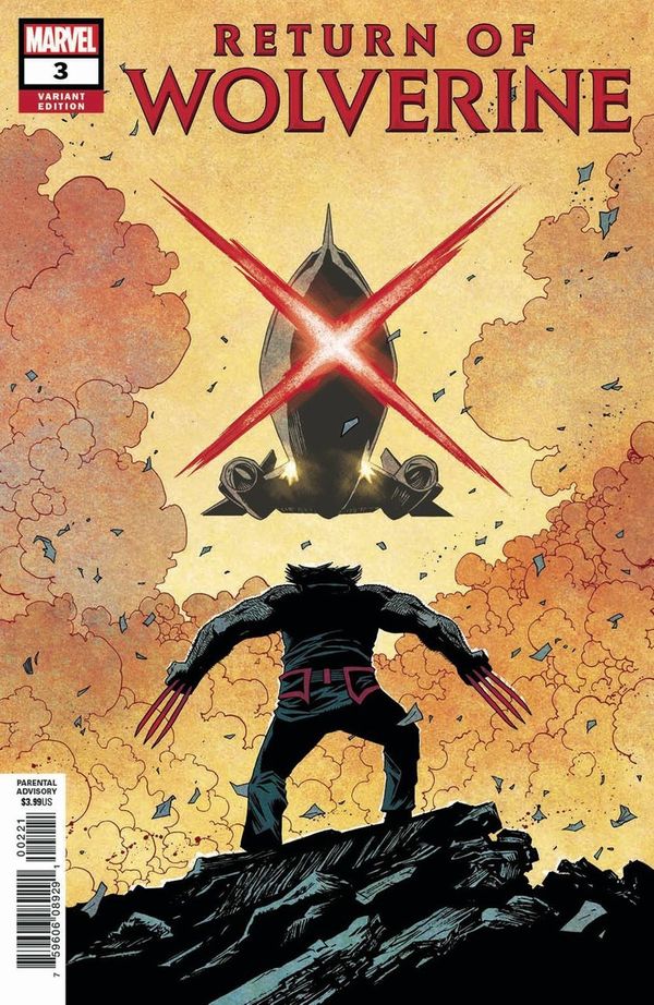 Return of Wolverine #3 (Shalvey Variant)