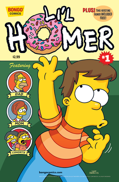 Simpsons One-Shot Wonders: Li'l Homer #1 Comic