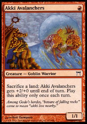 Akki Avalanchers (Champions of Kamigawa)