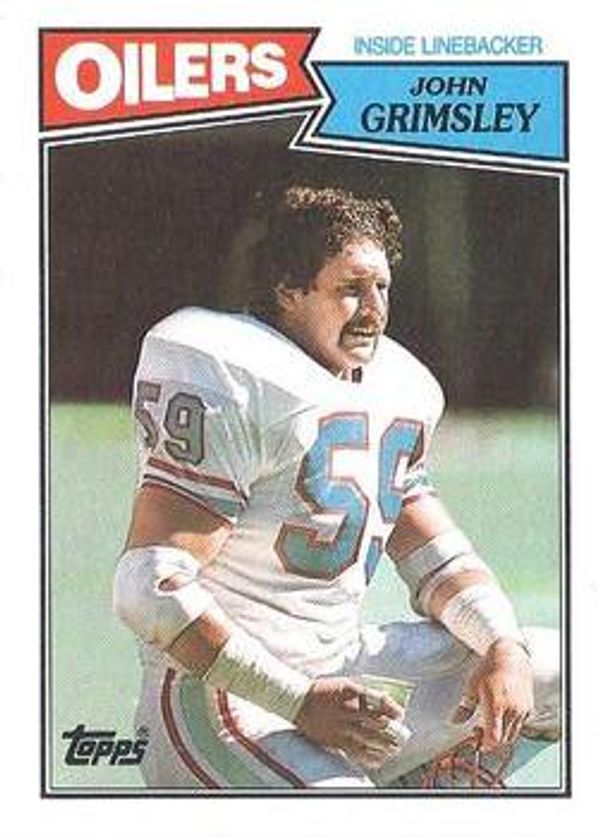 John Grimsley 1987 Topps #315