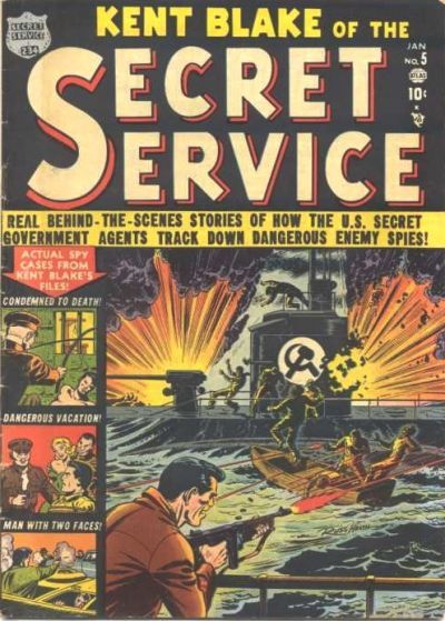 Kent Blake of the Secret Service #5 Comic
