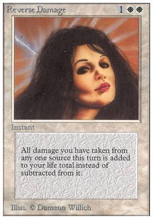 Reverse Damage (Unlimited) Trading Card