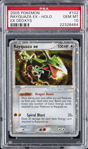 Rayquaza ex (102/107) - Deoxys (Holo)