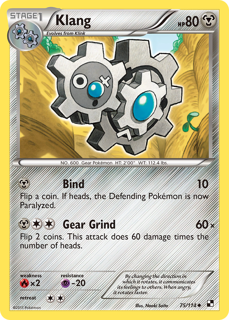 Klang Pokémon Card