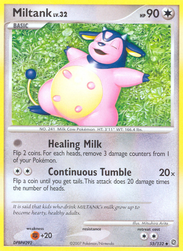 Miltank (55/132) - Secret Wonders Pokémon Card