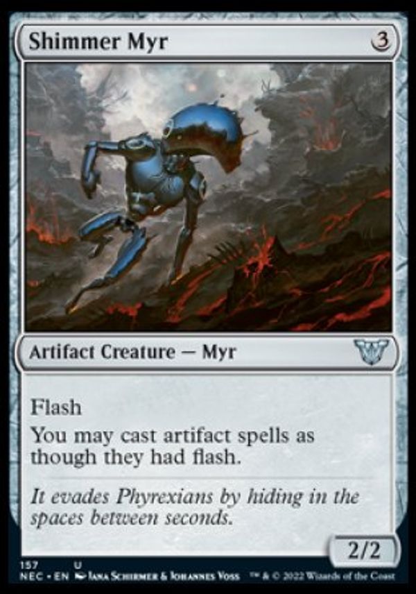Shimmer Myr (Kamigawa Neon Dynasty Commander Decks) Value GoCollect