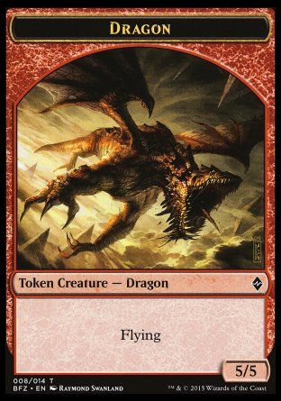 Dragon (Battle for Zendikar) Trading Card