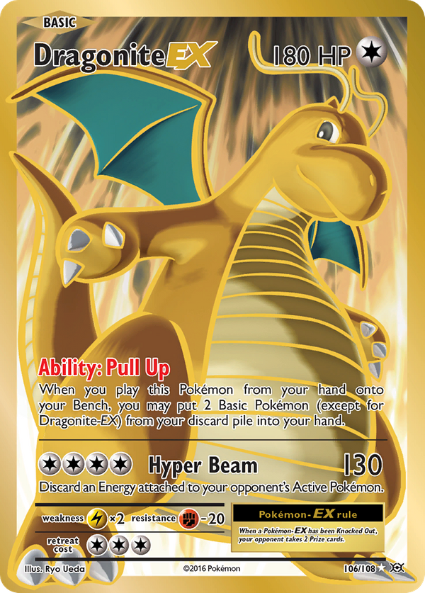 Dragonite EX (106/108) - Evolutions