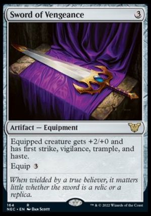 Sword of Vengeance (Kamigawa Neon Dynasty Commander Decks)