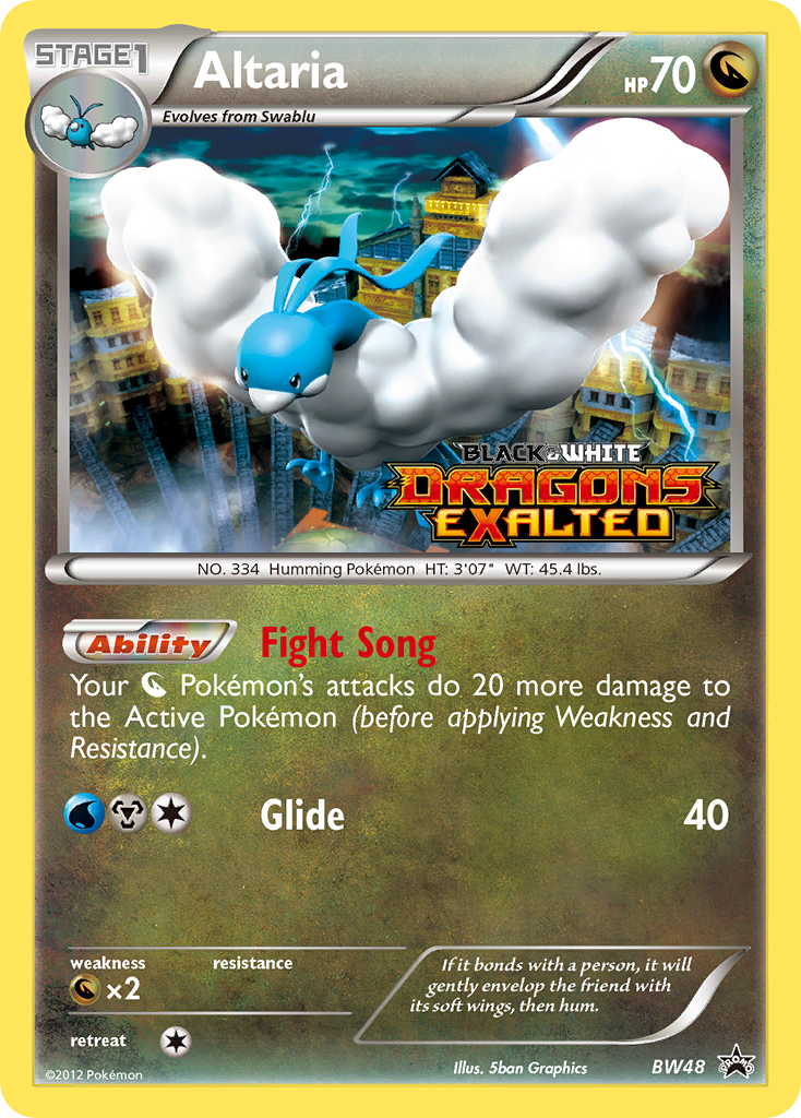 Altaria (BW48) - BW Black Star Promos Pokémon Card