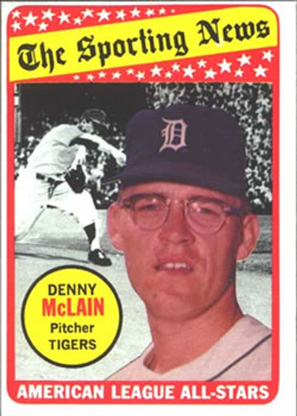 Denny McLain 1969 Topps #433