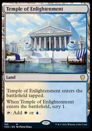 Temple of Enlightenment (Innistrad Crimson Vow Commander Decks)