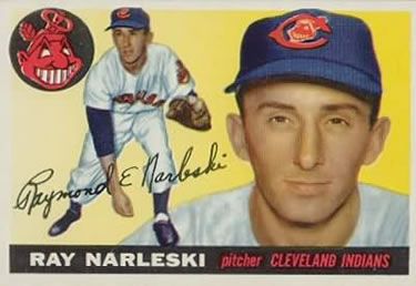Ray Narleski 1955 Topps #160 Sports Card