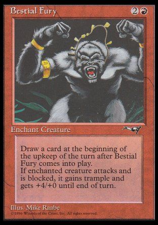 Bestial Fury (Alliances) Trading Card