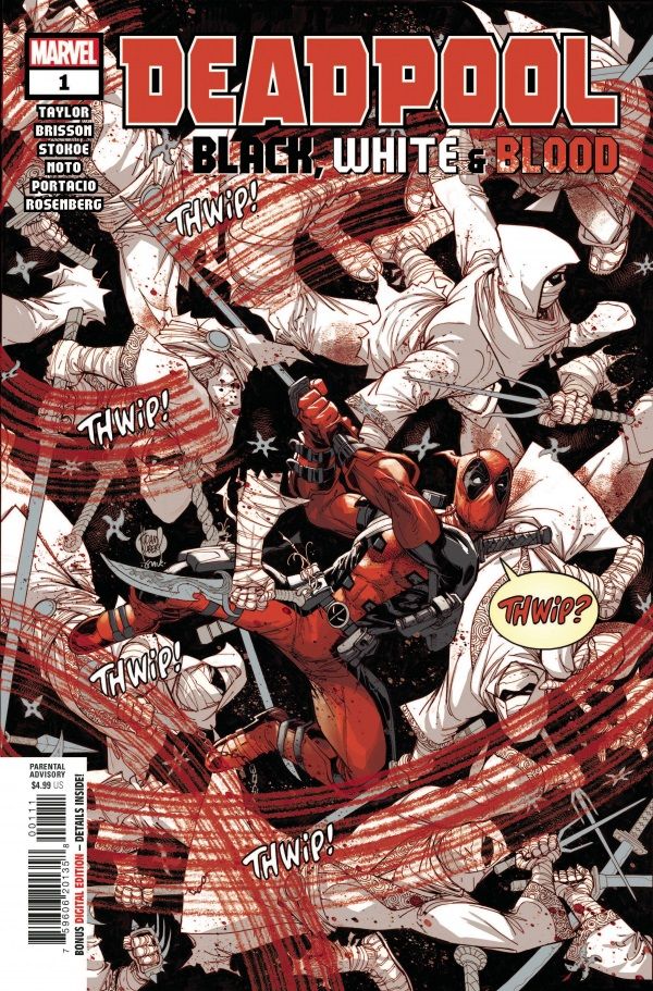 Deadpool: Black, White & Blood #1 Comic