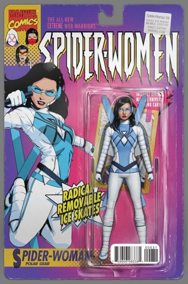 Spider-woman #6 (Christopher Action Figure Variant)