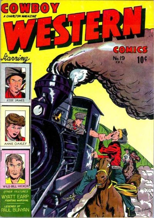 Cowboy Western Comics #19