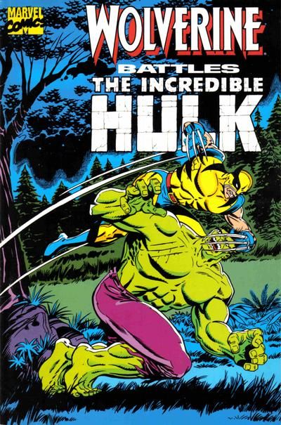 Wolverine Battles The Incredible Hulk Comic
