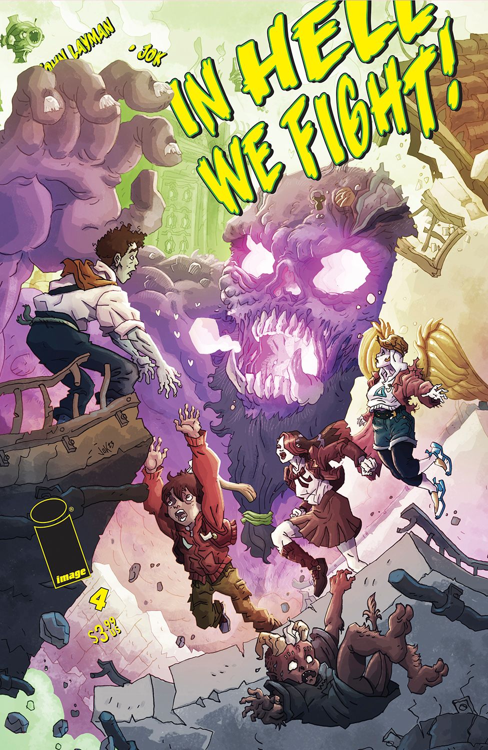 In Hell We Fight! #4 Comic