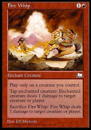 Fire Whip (Weatherlight) Trading Card