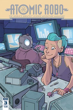 Atomic Robo Spectre Of Tomorrow #3