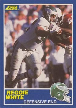 Reggie White 1989 Score #92 Sports Card