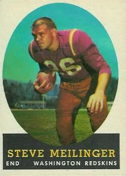 Steve Meilinger 1958 Topps #33 Sports Card