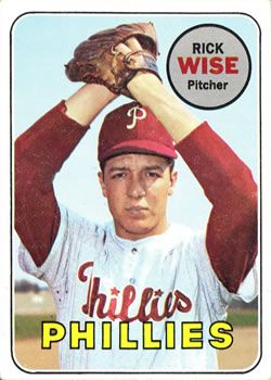 Rick Wise 1969 Topps #188 Sports Card
