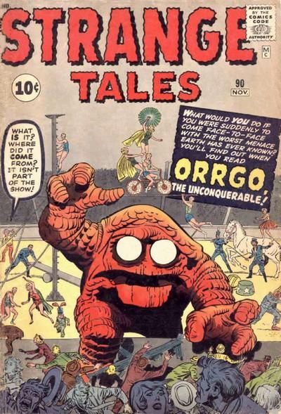 Strange Tales #90 Comic