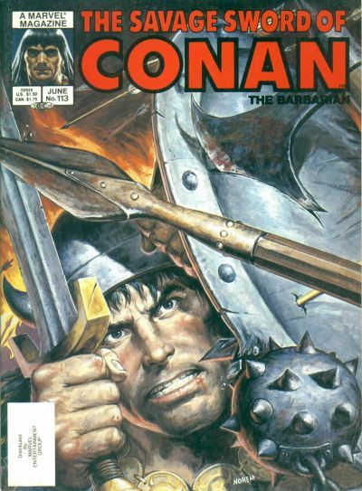 The Savage Sword of Conan #113 Comic