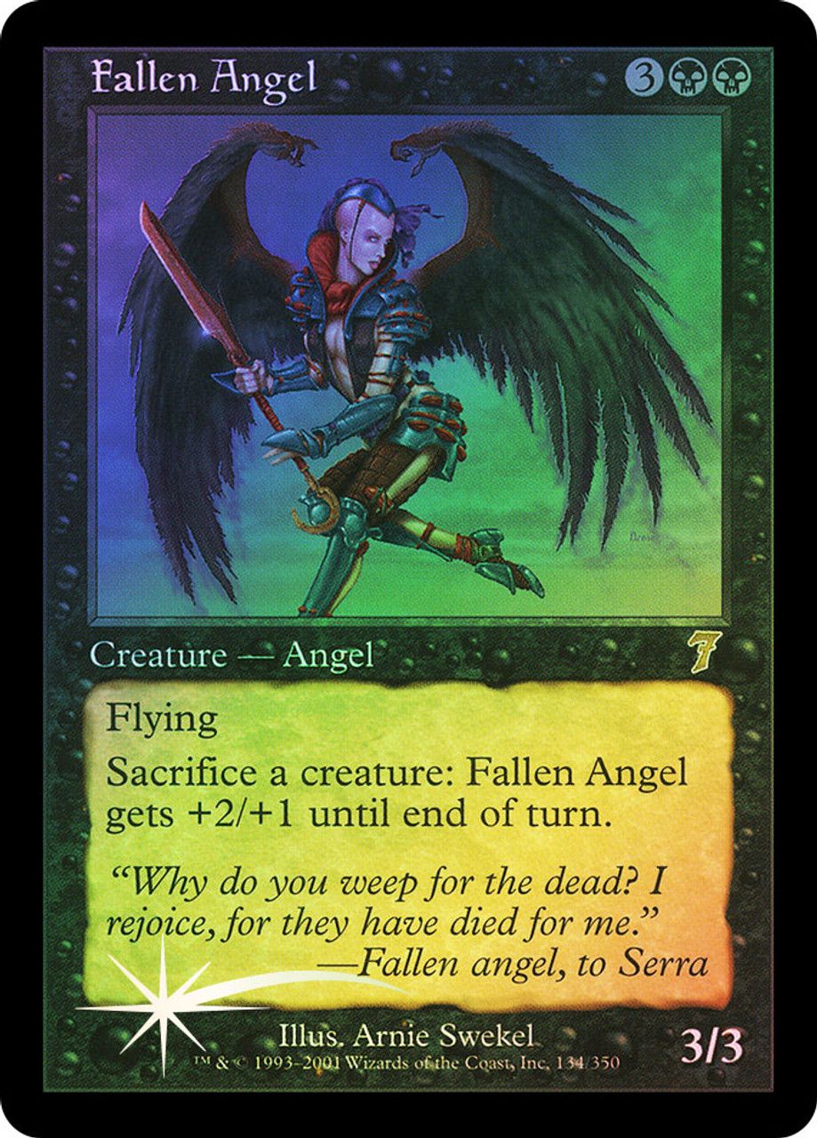 Fallen Angel (7th Edition - Foil) Trading Card