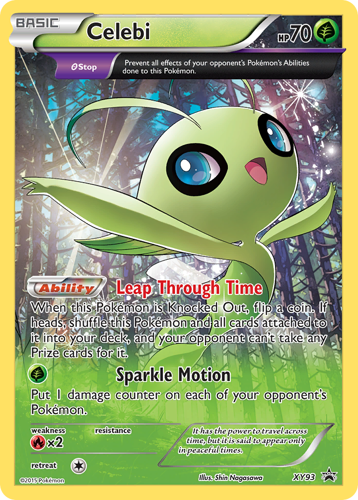 Celebi (XY93) - XY Black Star Promos Pokémon Card