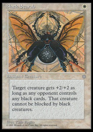 Black Scarab (Ice Age) Trading Card