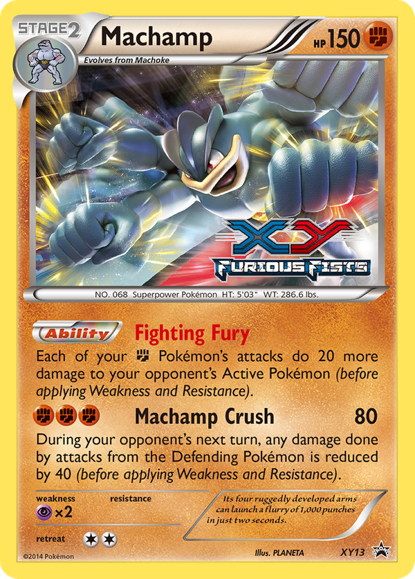 Machamp (XY13) - XY Black Star Promos