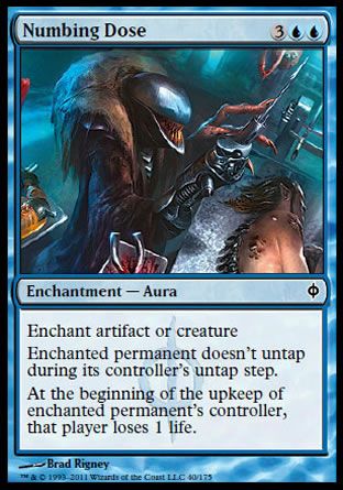 Numbing Dose (New Phyrexia) Trading Card