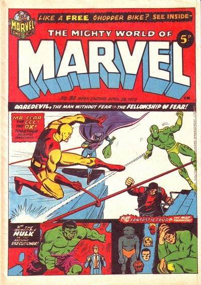 Mighty World of Marvel, The #30 Comic