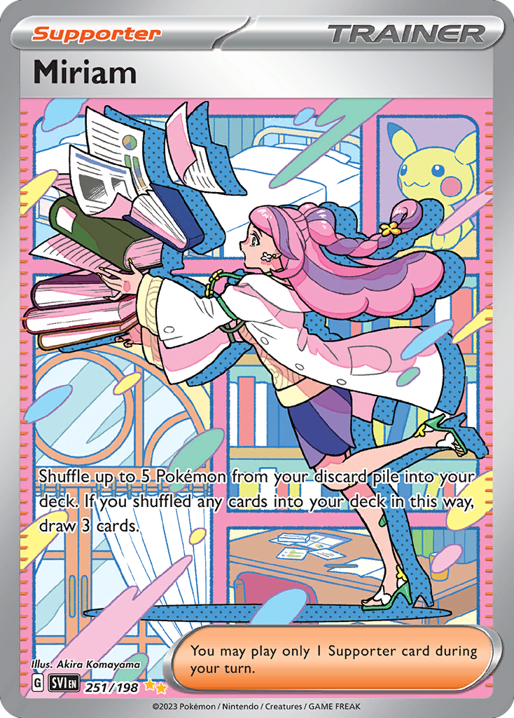 Miriam (251/198) - Scarlet & Violet Pokémon Card