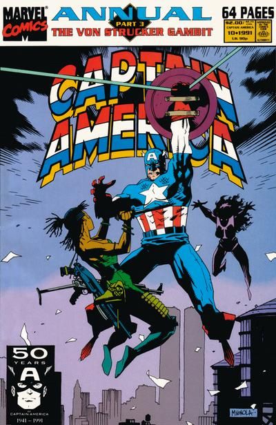 Captain America Annual #10 Comic