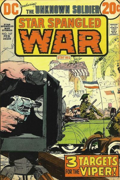 Star Spangled War Stories #167 Comic